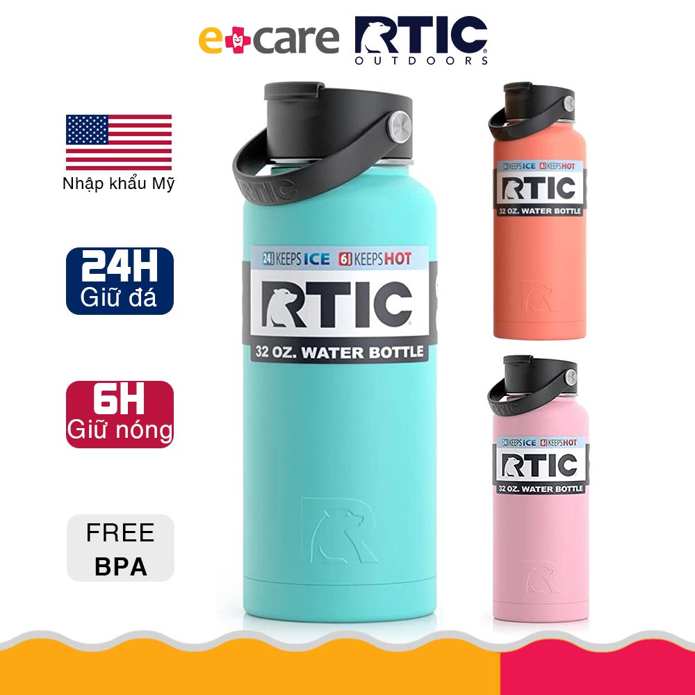 Bình giữ nhiệt RTIC Water Bottle 950ml 32oz - Nhiều màu