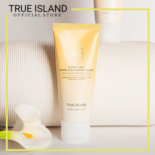 Mặt Nạ Bùn Khoáng TRUE ISLAND HONEY BEE MUD PORE TIGHTENING MASK 60ml