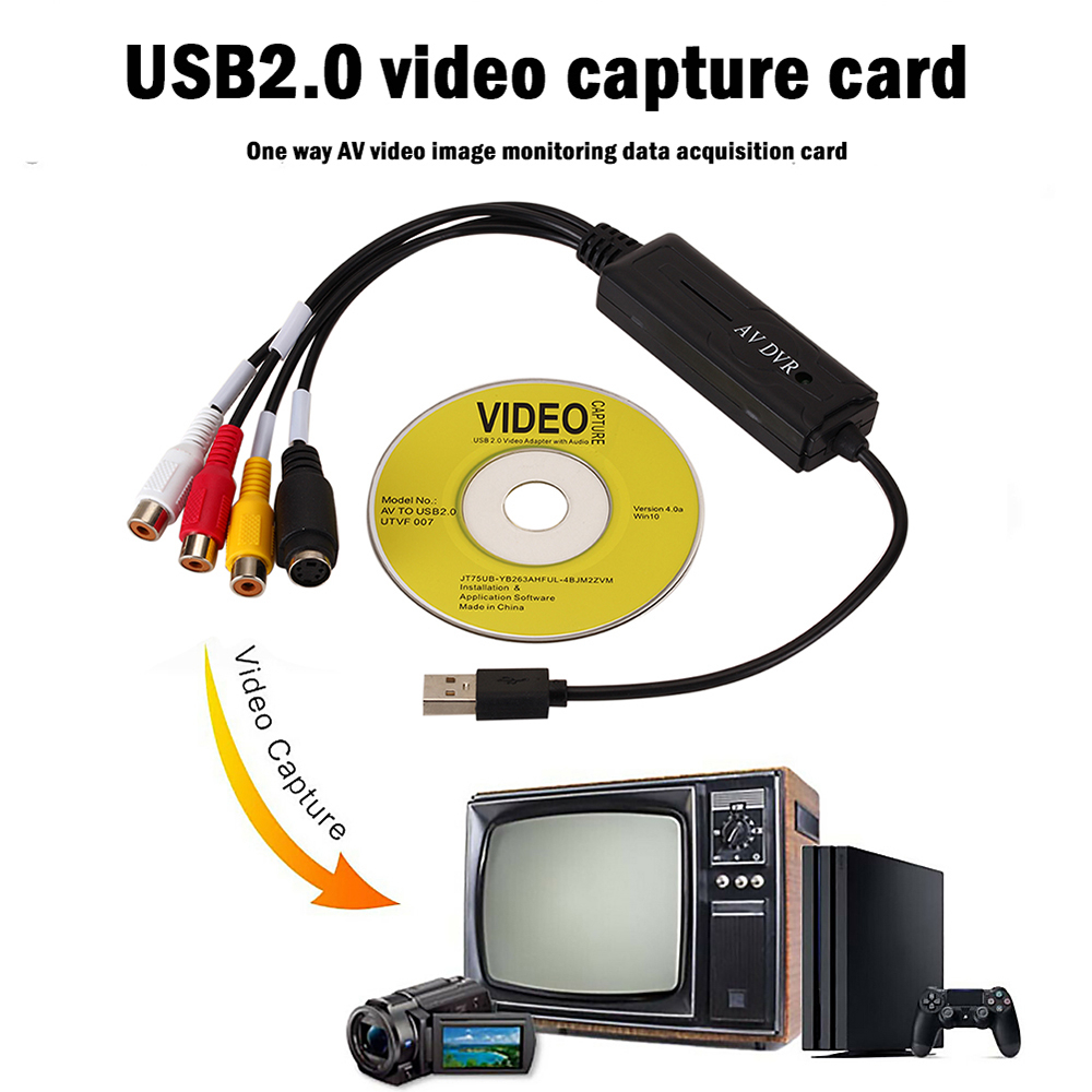 USB bắt hình AV, S-video cho máy tính - AV DVR ghi hình vào máy tính qua ngõ usb chuyên dùng cho máy siêu âm, nội soi