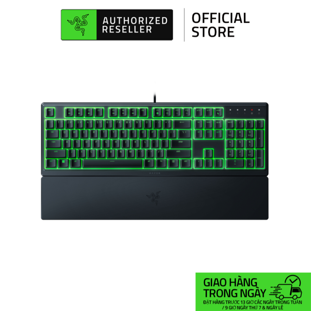 Bàn phím Razer Ornata V3 X Low-profile Membrane RGB Keyboard