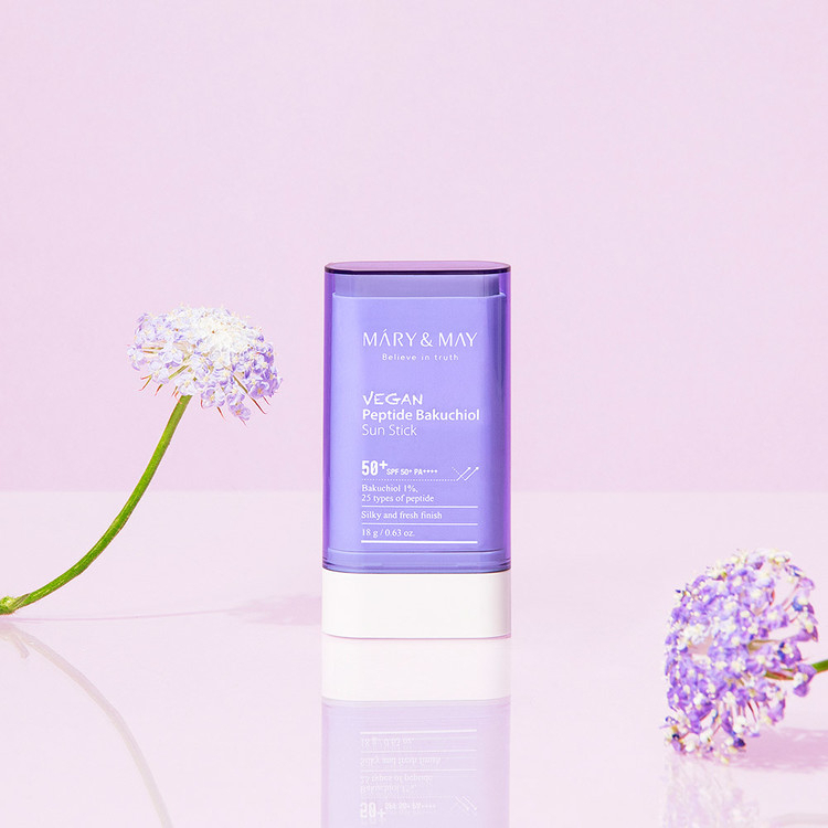 Kem chống nắng thỏi Mary and May Vegan Peptide Bakuchiol Sun Stick