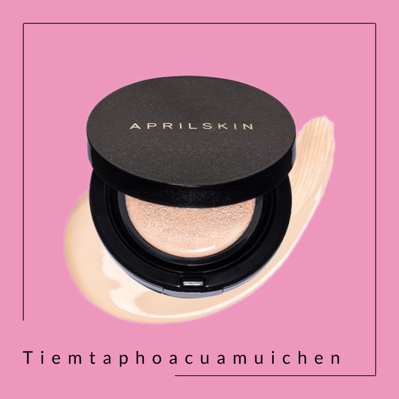 Phấn Nước Che Phủ “Thần Thánh” Aprilskin Black Magic Snow Cushion 15gam