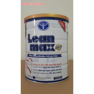 Sữa Lean Max Adult 900g dinh dưỡng cho phục hồi sức khỏe