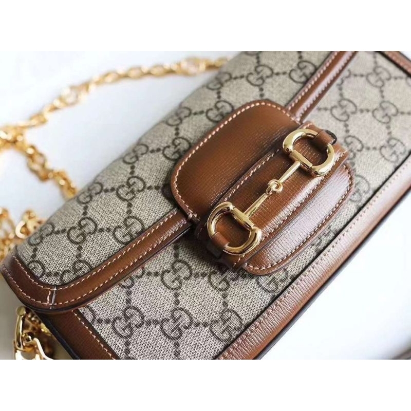 Túi xách nữ G.C da thật 100% sz22cm dây xích có logo xinh xỉu