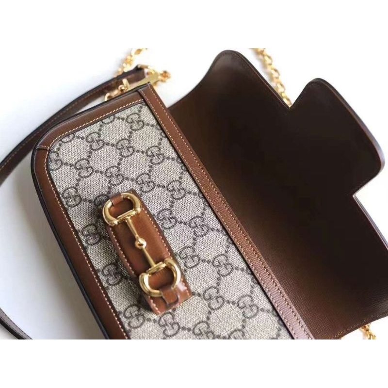 Túi xách nữ G.C da thật 100% sz22cm dây xích có logo xinh xỉu