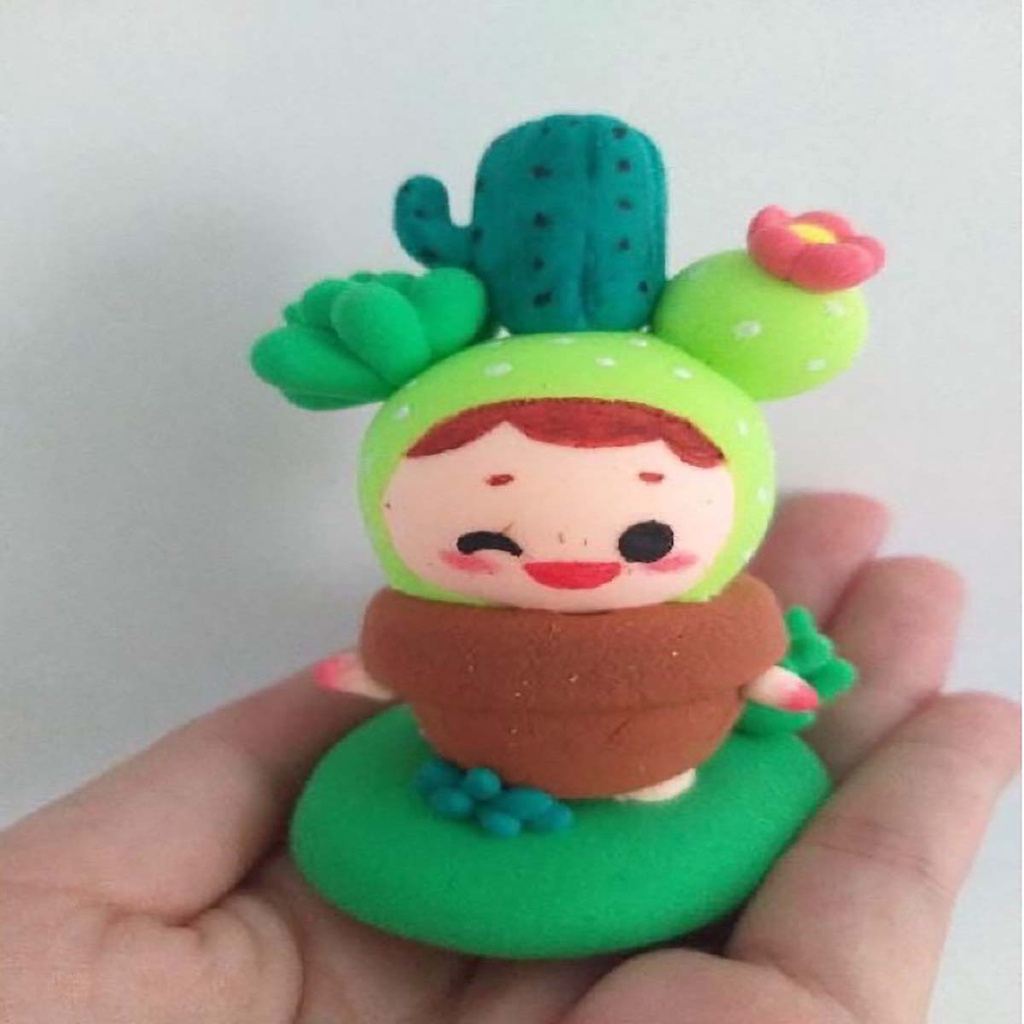 Combo đất sét tự khô Nhật 12/24/36 màu an toàn nặn hình cao cấp siêu nhẹ dành cho bé