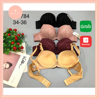 Áo ngực chuẩn Thái, Áo Sisterhood 784, Áo ren cực mịn mút vừa, Queennga