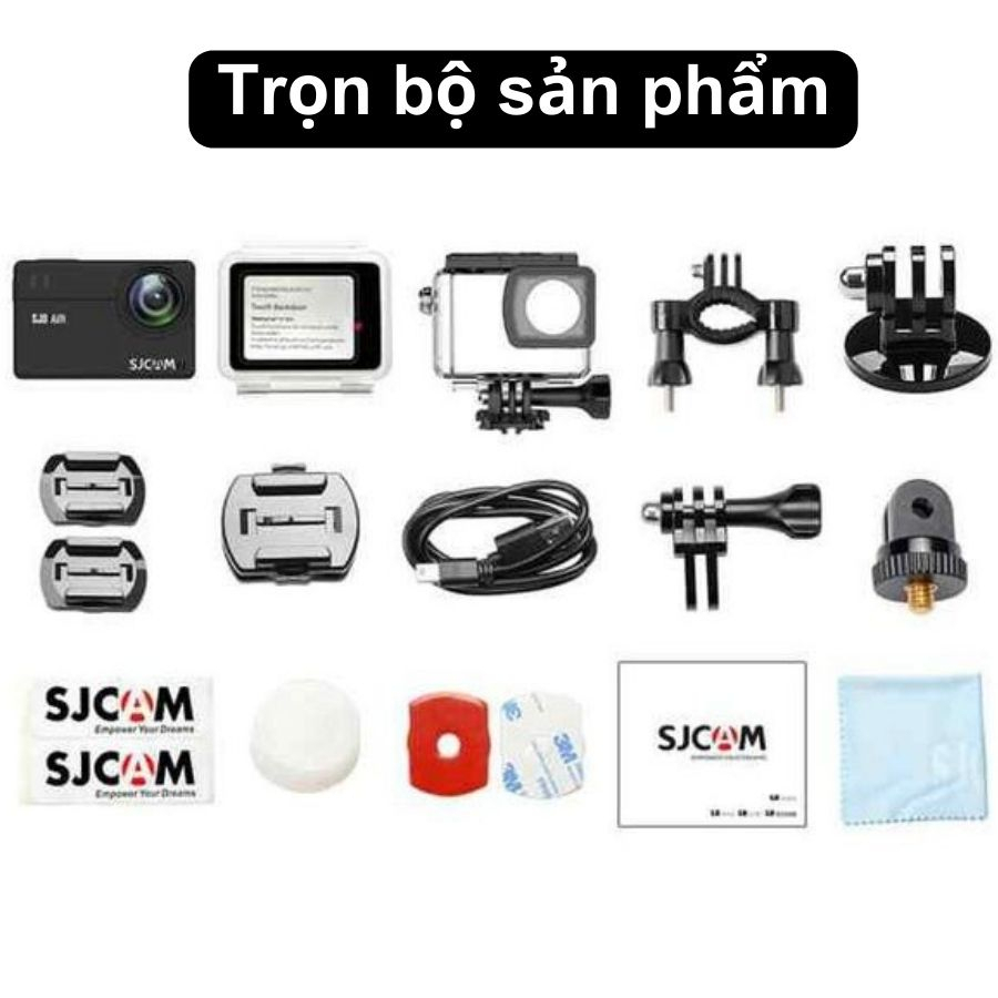 Camera hành trình HOSAN sjcam SJ8 Pro Wifi 4K, Chống rung Gyro 6 trục