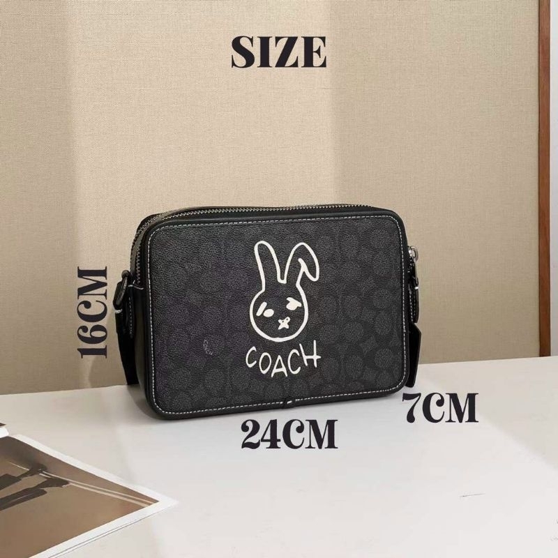 Túi C0ACH Lunar New Year Charter Crossbody 24 đeo chéo xịn xò