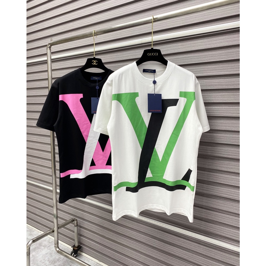 Áo Thun Nam Nữ In Chữ Eo Vì 2 Màu Đen Trắng - Áo Phông Siêu Cấp Chất Liệu Cotton Dày Dặn Thời Trang 2023