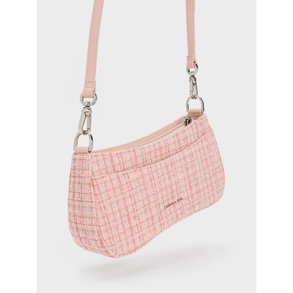 Túi xuất dư cnk đeo chéo tặng kèm dây đeo kẹp nách chất tweed dày dặn mẫu mới nhất năm 2023