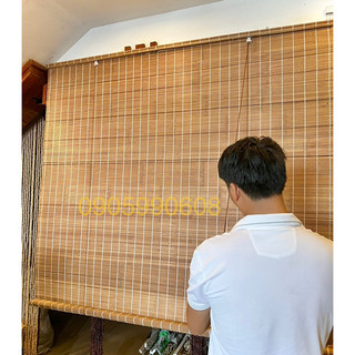 Mành tre trúc Than Hoá nan 5li dẹp. Rèm tre trúc che nắng cửa sổ, mành tre trúc che nắng mái hiên. Rèm trúc che bàn thờ.