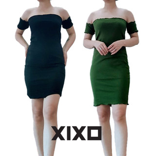 Đầm body trễ vai thời trang XIXO cao cấp - mã DAM0018