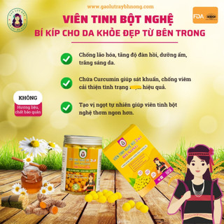 TINH BỘT NGHỆ BH.NONG (DẠNG VIÊN - BỘT)