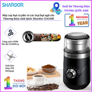 Máy xay hạt cà phê và các loại hạt ngũ cốc Shardor CG638B
