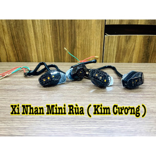 Xi Nhan Mini Rùa ( Kim Cương ) Gắn Được Nhiều Loại Xe ////