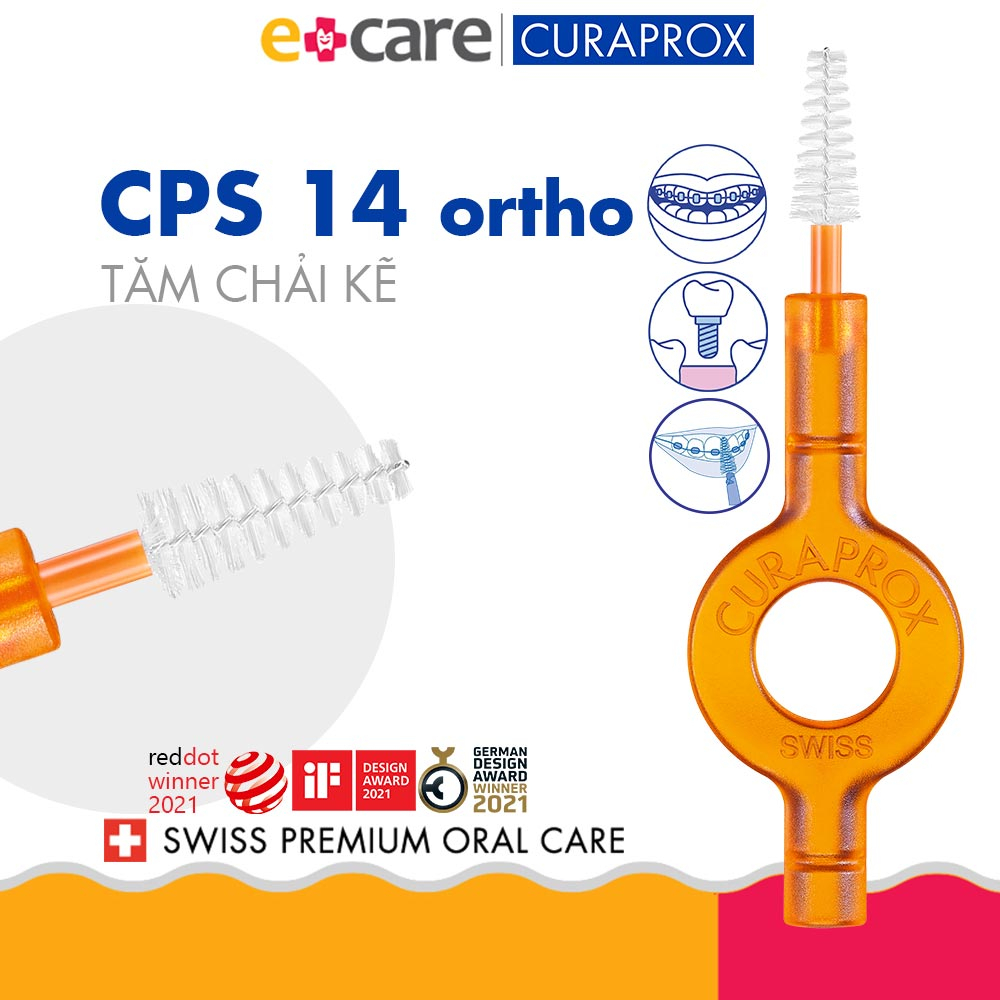 Tăm chải kẽ răng chỉnh nha Curaprox CPS Ortho