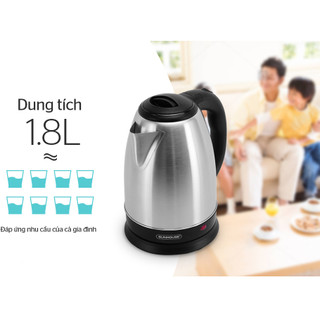 Ấm Siêu Tốc Sunhouse - Ấm Siêu Tốc 1L8 Cao Cấp