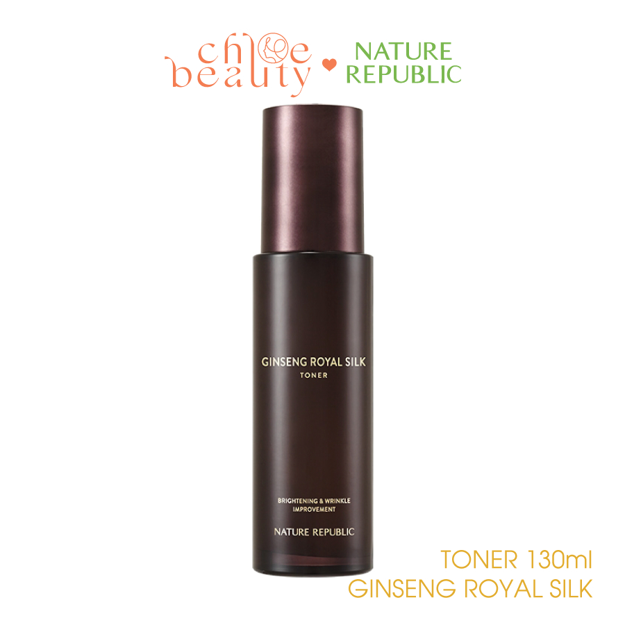 Nước cân bằng chống lão hóa NATURE REPUBLIC Ginseng Royal Silk Toner 130ml