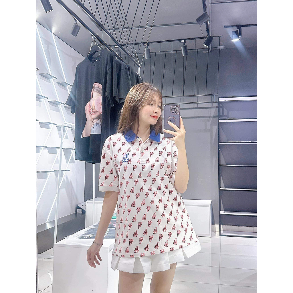 ÁO POLO MLB MONOGRAM 2023 FORM NỮ