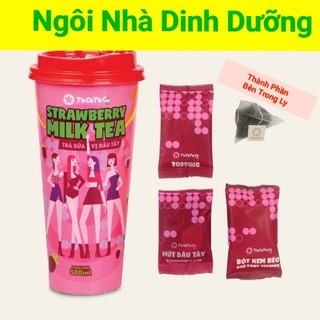 Trà Sữa TocoToco Vị Dâu Tây 500ml