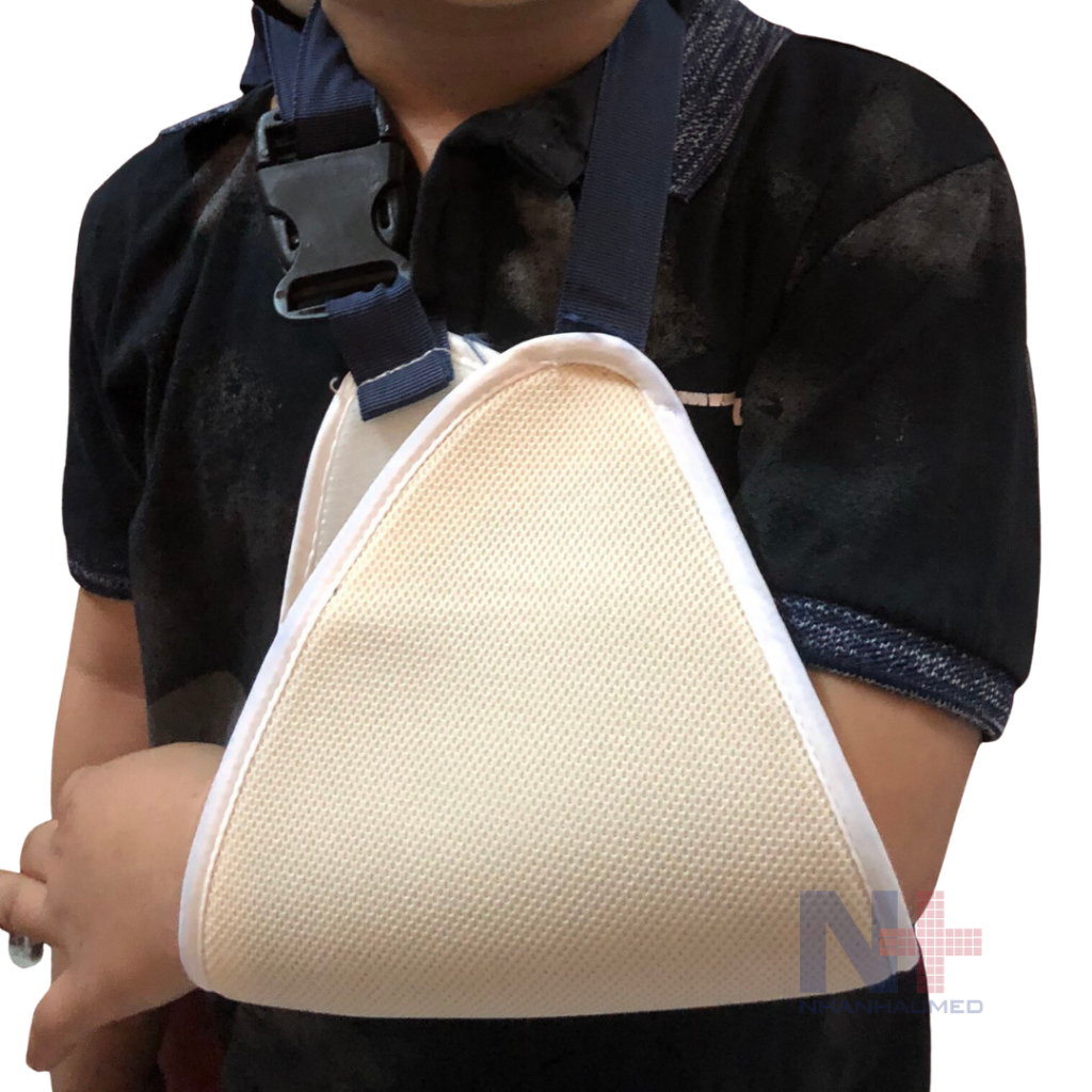 Túi Treo Tay Vải Size Nhỏ Cho Bé, Túi Treo Tay Lưới Thoáng Khí Hỗ Trợ Cố Định Tay Cho Bé