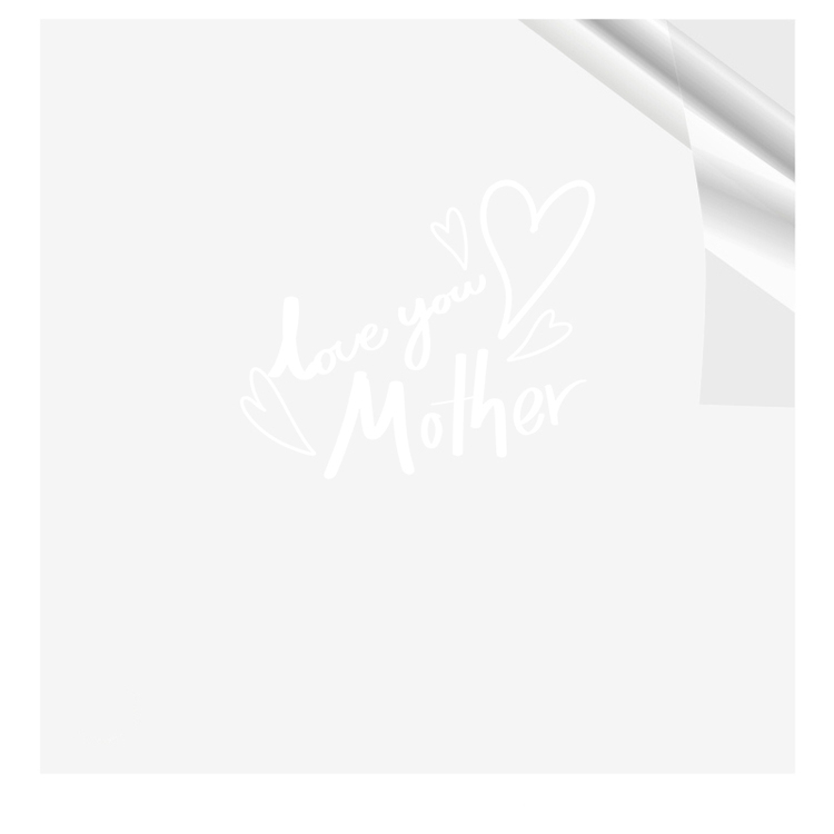 Giấy Bóng Kiếng I Love You - Mother