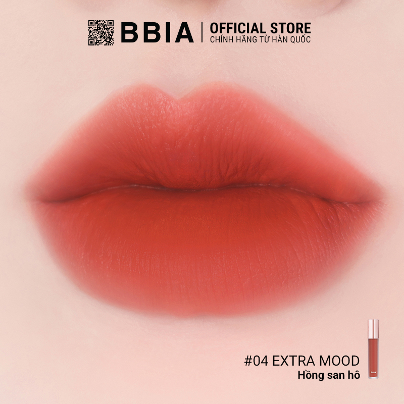 Son Kem Lì Thuần Chay Bbia Last Velvet Tint - V Edition - Version 1 (5 màu) 5g Bbia Official Store