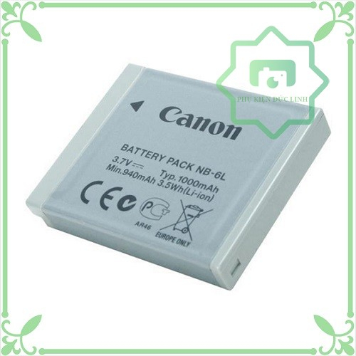 Pin máy ảnh Canon NB-6L dùng cho Canon PowerShot SX170, SX240, SX260, SX280, SX540, S90, S95