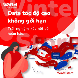 SIM Data Wintel Win60 6 THÁNG - KHÔNG GIỚI HẠN Data tốc độ cao