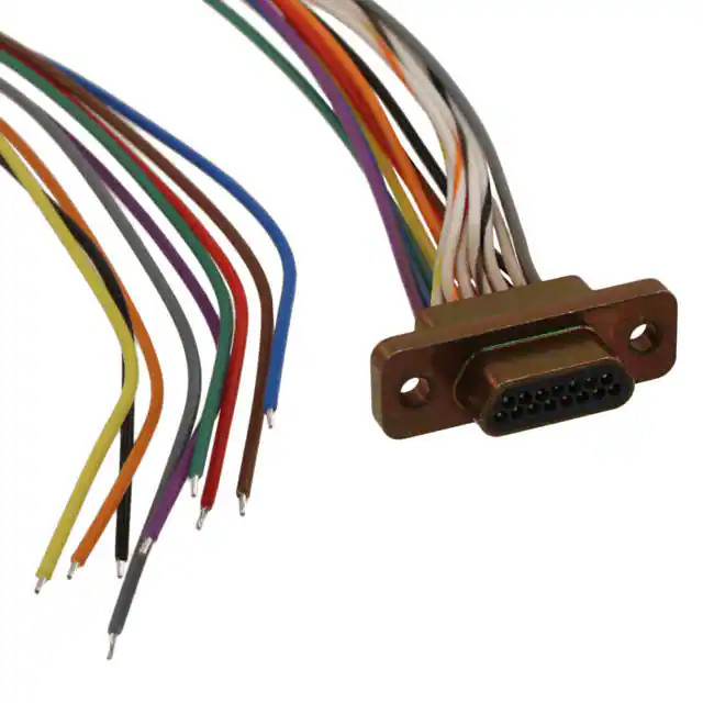MDM-15PH003B_Đầu nối Micro-D D-Sub_15 Position_D-Sub Micro-D Connectors MICRO 15 M 18" RBW_(1253)