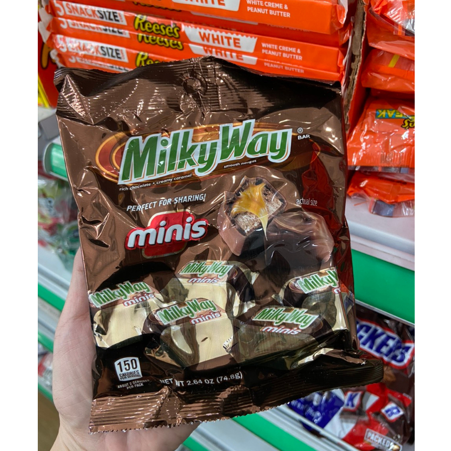 Socola Milkyway nhân caramel gói 75g