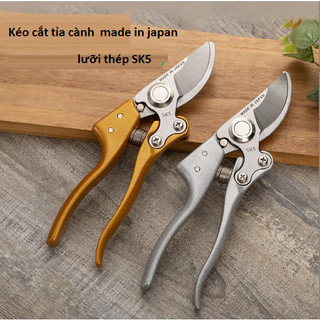 Kéo cắt cành, tỉa lá SK5 hàng Nhật chính hãng tặng kèm lò xo