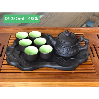 Ấm chén uống trà tử sa Bát Tràng BT70