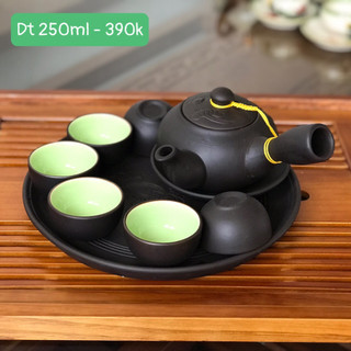 Ấm chén uống trà tử sa Bát Tràng BT70