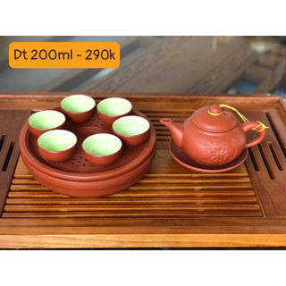 Ấm chén uống trà tử sa Bát Tràng BT70