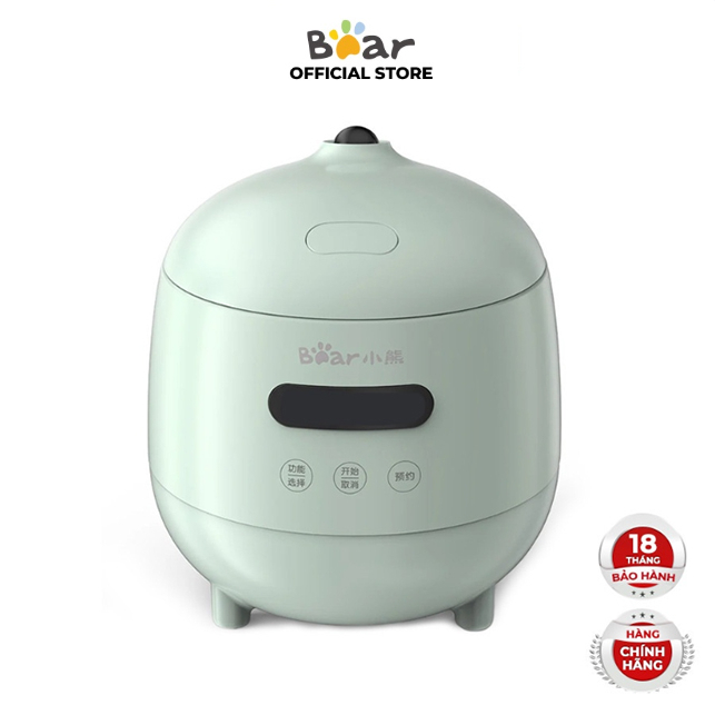 ( 99 Điểm) Nồi cơm điện MINI đa năng 1.2L (lòng nồi 0.3L) Bear DFB-B12F1 - Chính Hãng - BH 18 Tháng