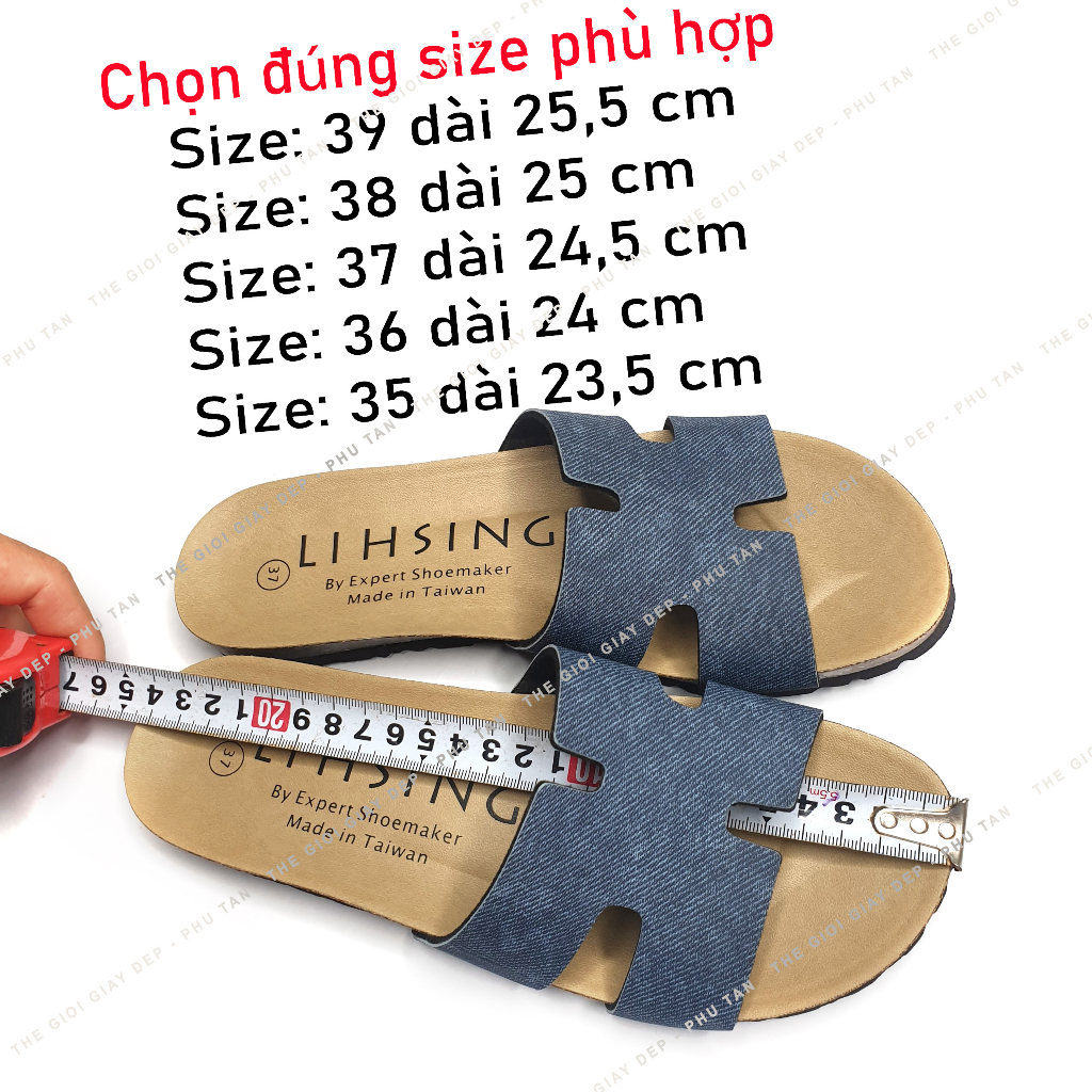 Dép H nữ, lihsing Đài Loan  hàng cao cấp