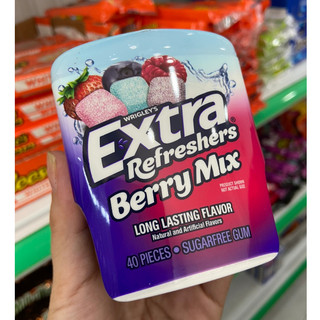 Kẹo gum extra vị berry mix hộp 40 viên - hàng mỹ