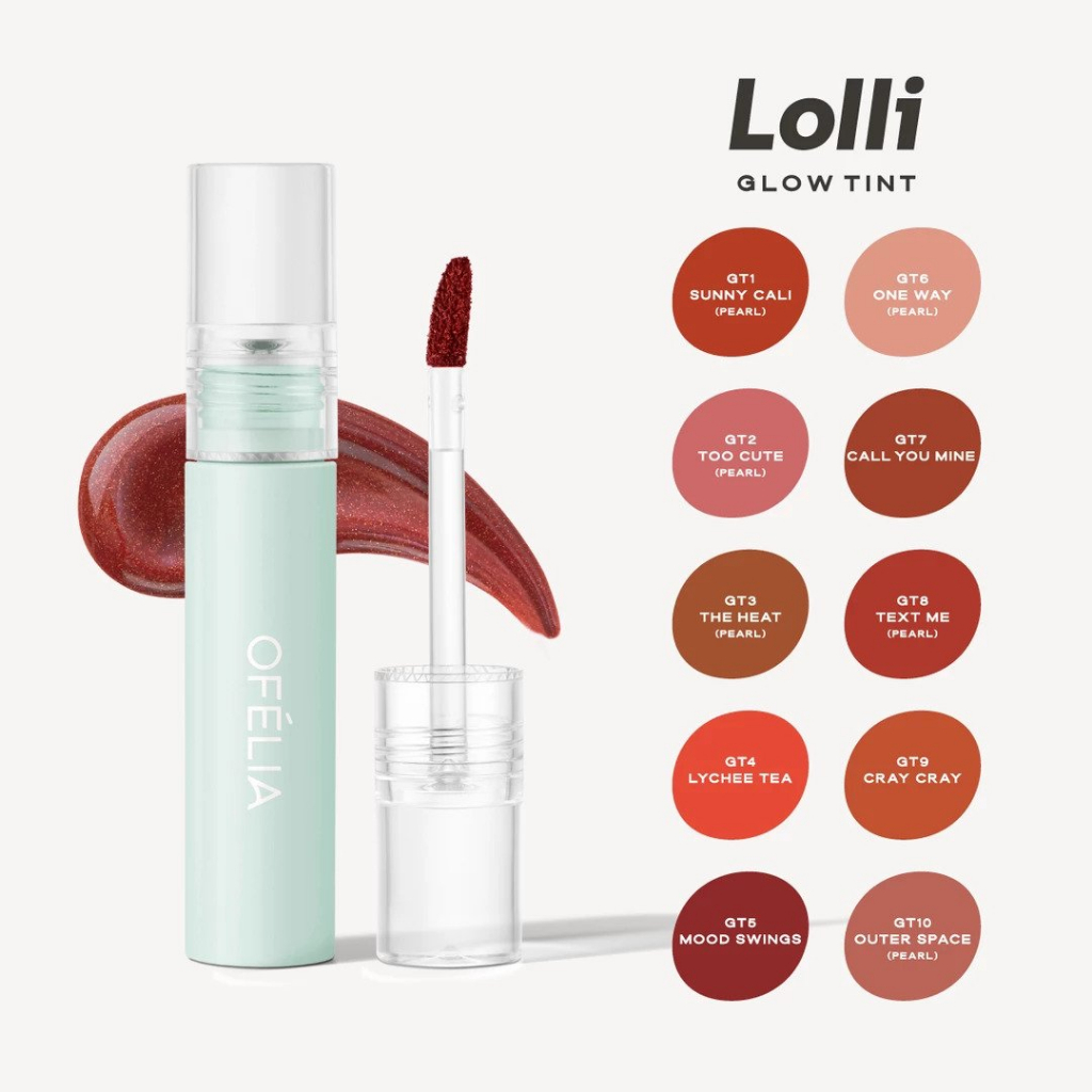 Son Tint Bóng Ofelia Lolli Glow Tint V1 &V2 3.9g