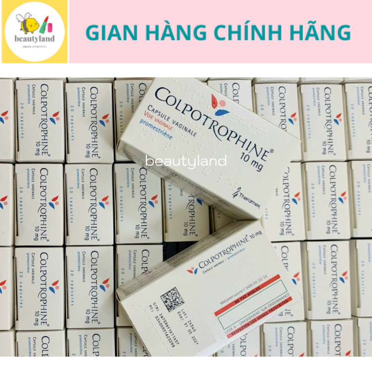 Viên Colpotrophine dành cho phụ nữ của Pháp date 2027