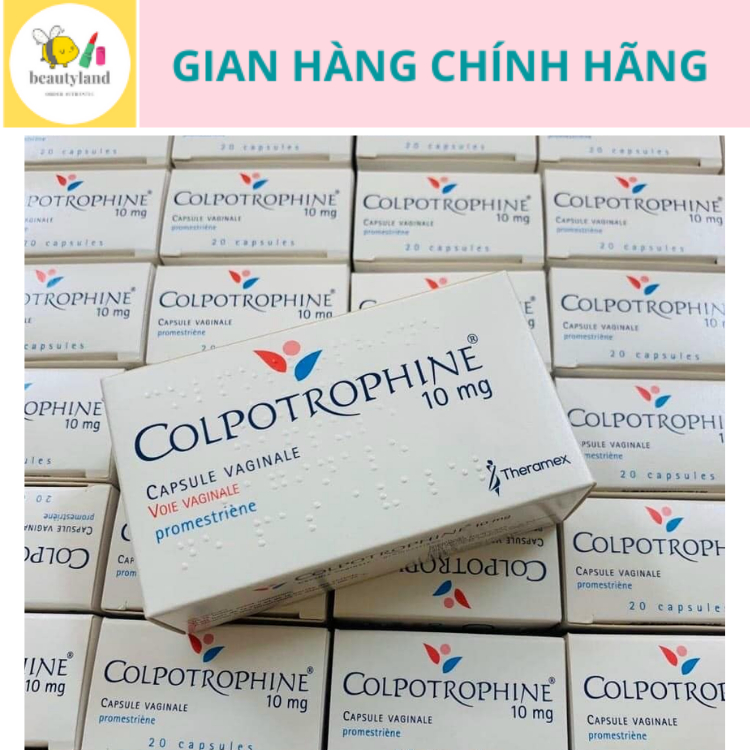 Viên Colpotrophine dành cho phụ nữ của Pháp date 2027