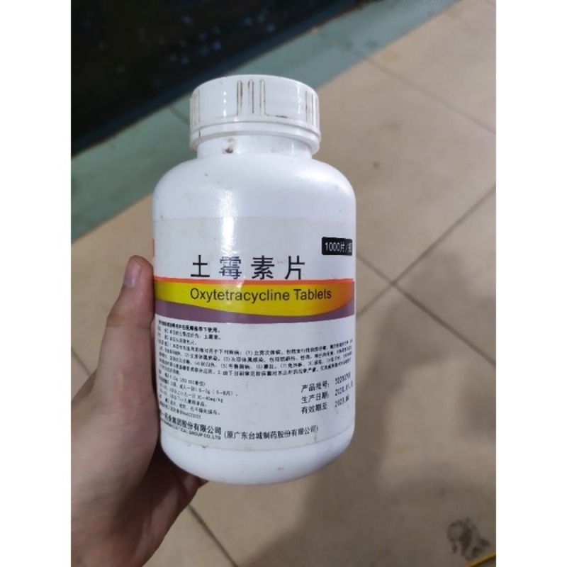 100 viên nén Tetracycline Trung Quốc cho cá cảnh, gia cầm,...