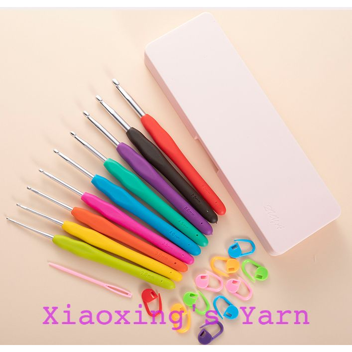 Kim móc len cán dẻo êm tay 2.0 mm - 10 mm cho người mới bắt đầu | Xiaoxing's Yarn