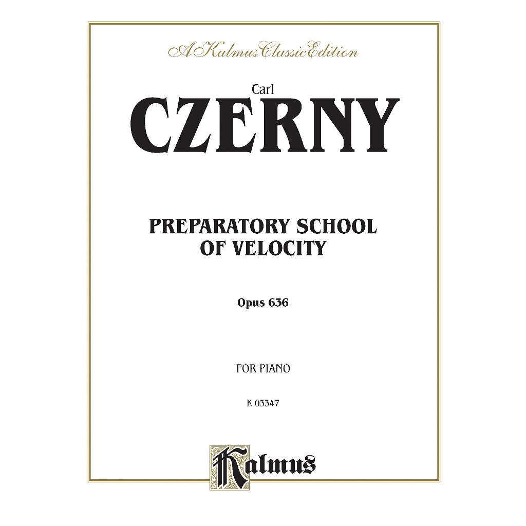 Etude Czerny Opus 636