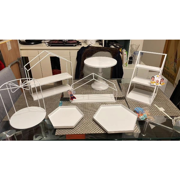Bộ Khay Bánh Cakestand Bắc Âu Vintage bày bàn Tiệc Khai Trương, Sinh Nhật, Teabreak bánh ngọt 🍰