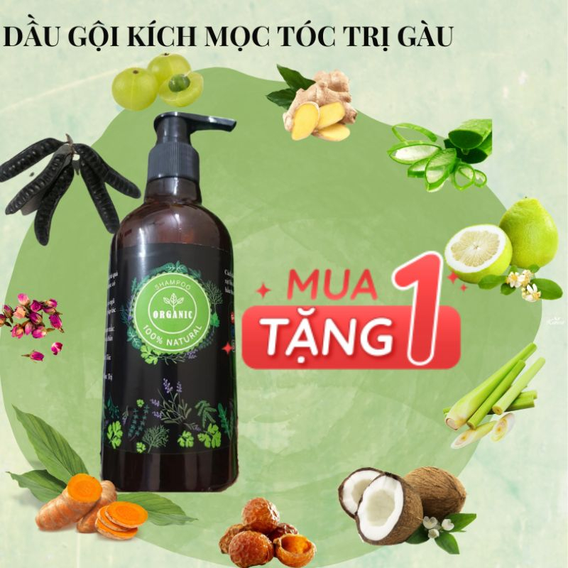 - Dầu Gội Thảo Dược Organic - 350ml