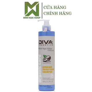 Dầu gội phục hồi giữ màu tóc nhuộm Diva Repair Hair Protect Color 500ML chính hãng