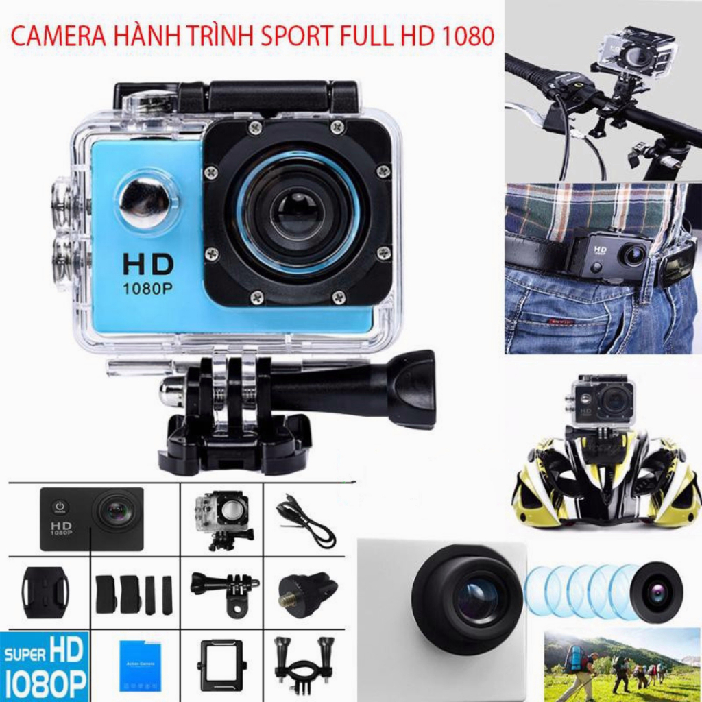 Máy ảnh thể thao chống nước 1080p Máy ảnh lặn DV thể thao ngoài trời đa chức năng Video hình ảnh | BigBuy360 - bigbuy360.vn