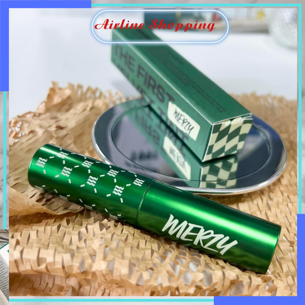Son Lì MERZY THE FIRST VELVE Tint V6 Vỏ Xanh Lá 4.5g